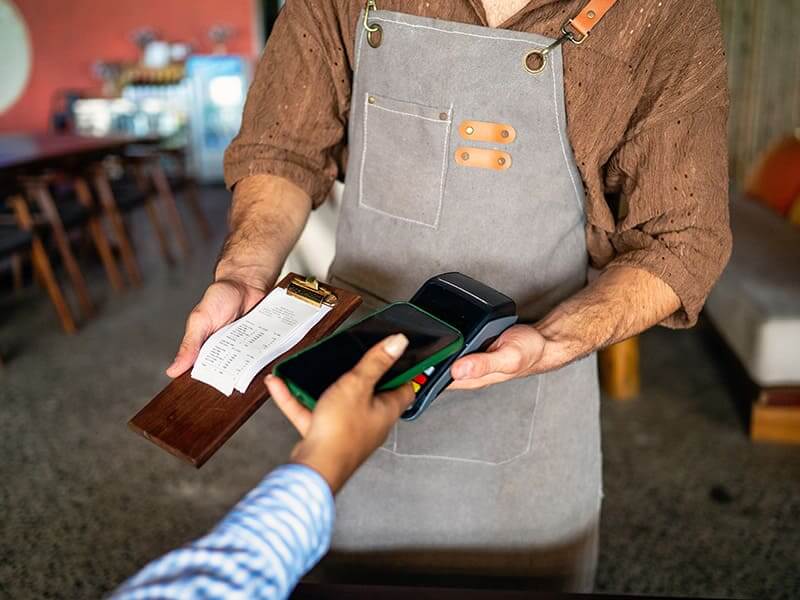 terminal de paiement afficher transaction annulée